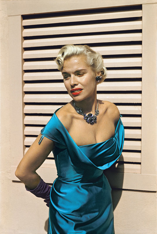 Paul Outerbridge Woman with Turquoise Dress, Laguna Beach, California, c.1952
