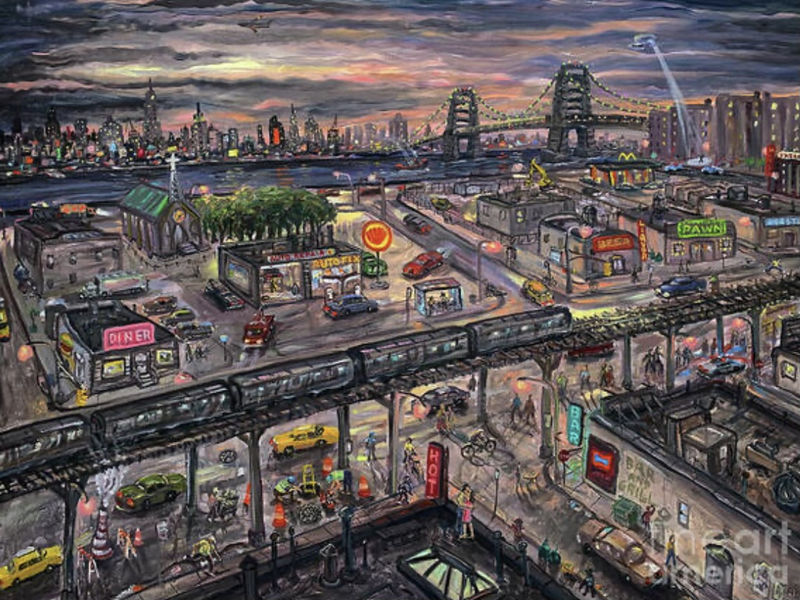 Arthur Robins, Visiting the City, 2024