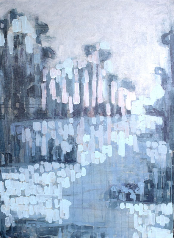 Wide World, 2018 Acrylic 30" x 40"