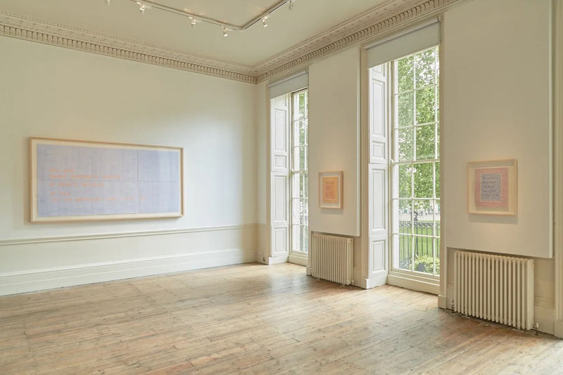 Installation view of 'Frosorina' by Paolo Colombo at Tristan Hoare Gallery. Courtesy of the artist and Tristan Hoare Gallery.