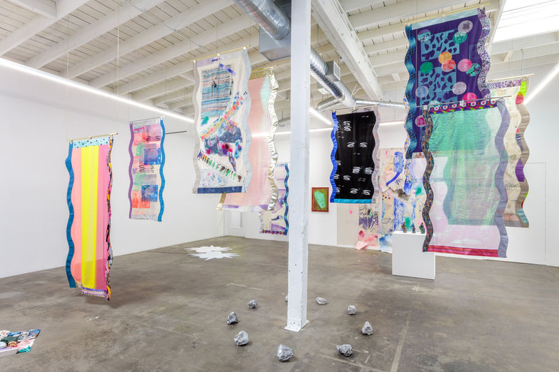 Installation view of the exhibition Infinite Present, Baert Gallery, Los Angeles | Photo by Joshua White