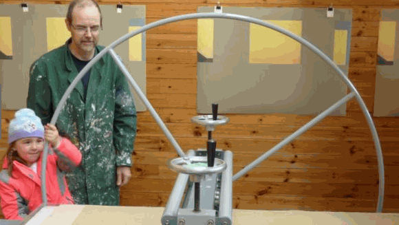 Ballinglen Arts Foundation: Joe Dunne is one of the artists who has helped Ballinglen's schools programme (photo Irish Times)