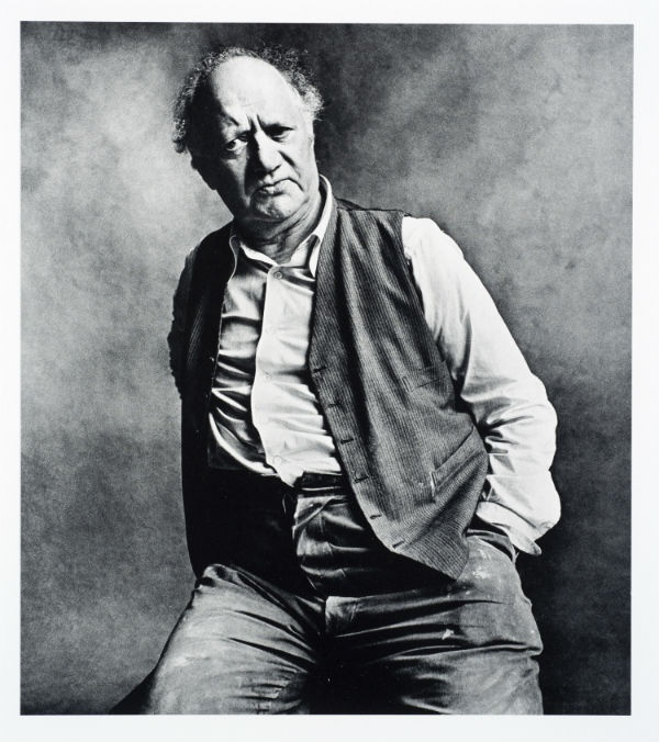 Jacob Esptein by Irving Penn