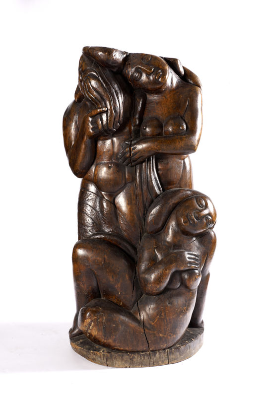 Abraham Lozoff, Lot and his Daughters, c. 1926