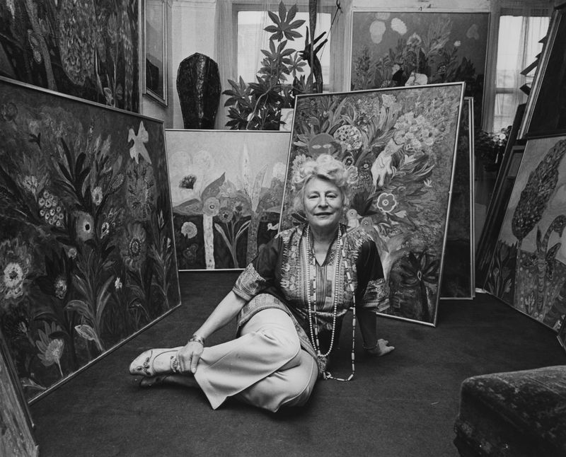 Bob Collins, Halima Nalecz, 1970s Photo © estate of Bob Collins/National Portrait Gallery