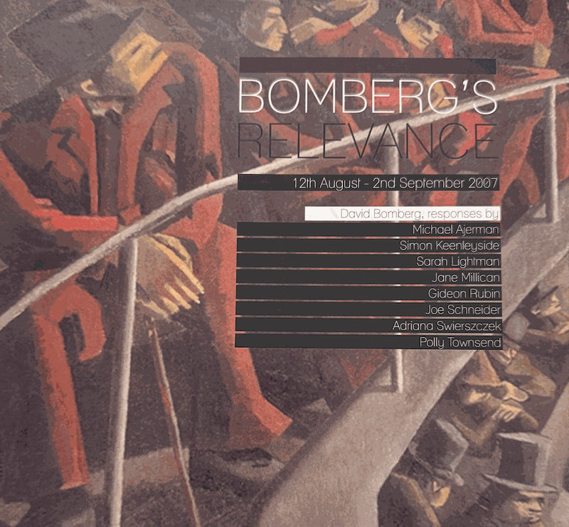 Bomberg’s Relevance, Catalogue