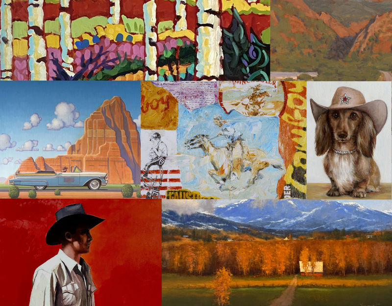 Scottsdale’s Western Week , Modern West Roundup: Brad Aldridge, Claudia Hartley, Robert Laduke, Jens Lorenzen, Gabriele Rewis, Romona Youngquist