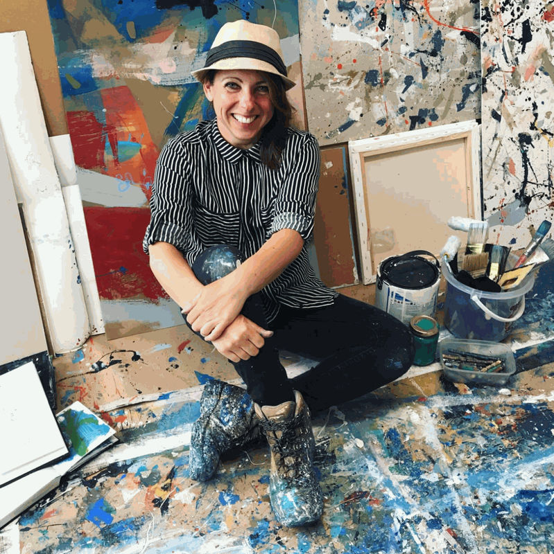Sam Boughton in her studio, 2021