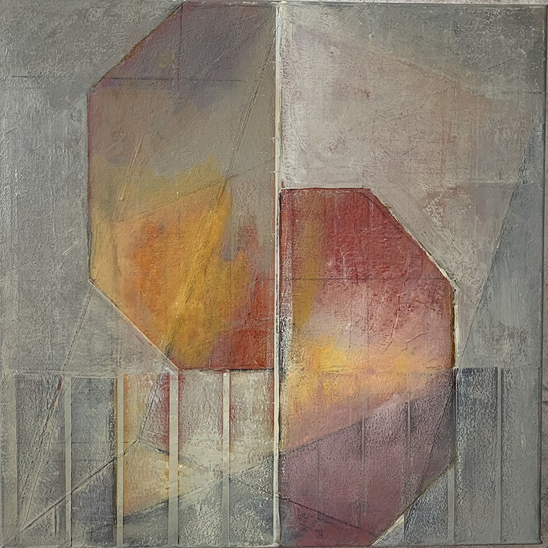Ralph Freeman, 'Oversign', oil on canvas, 60 x 60 cm