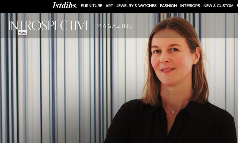 1stdibs review of Cornelia Thomsens solo exhibition at Leslie Feely