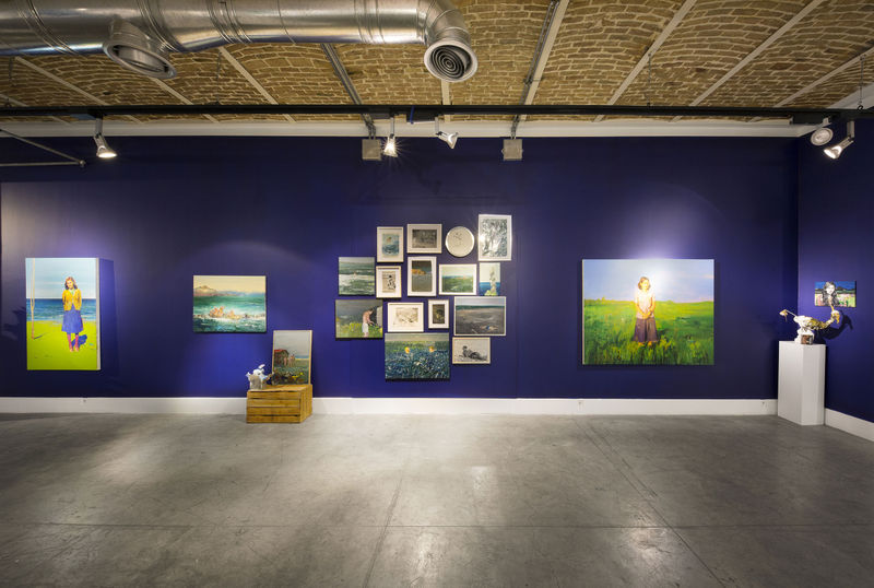 Ghasemi Brothers | 'Blue Room', Dastan:Outside | V-Gallery