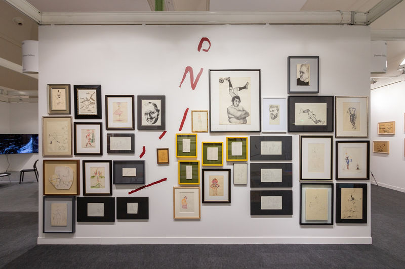 Rossella Farinotti in conversation with Dastan Gallery director during FIAC 2019...