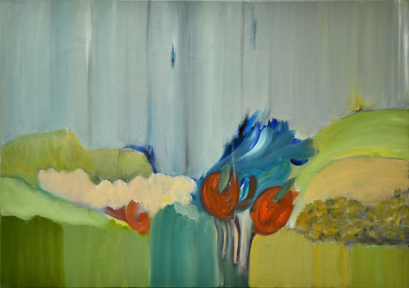 Sacred geometry, Oil on canvas, 2019 85x115xm