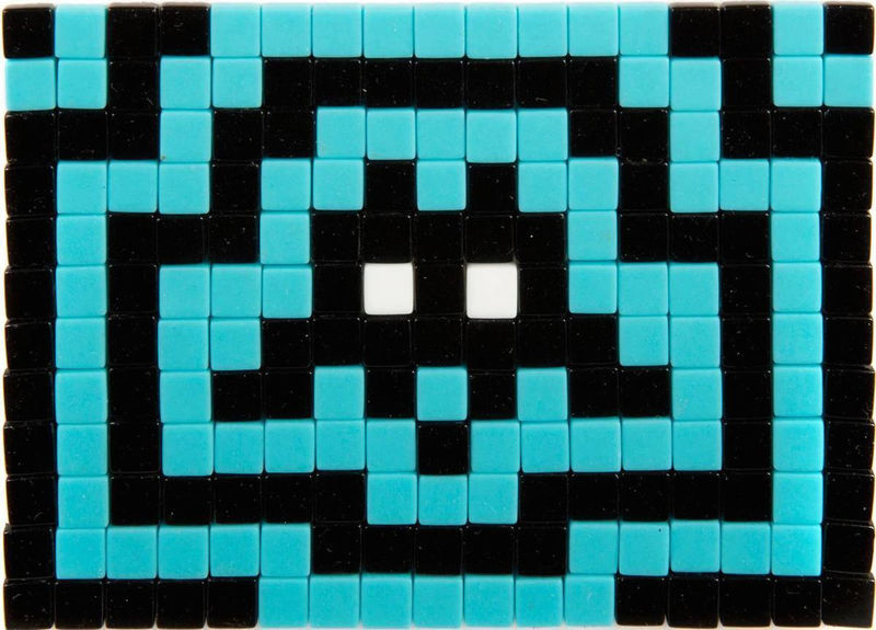 INVADER, IK #09: Hypnotic Vienna, 2008, Ceramic tiles on an adhesive backing, edition of 150, 4.75*6.75 in, 12*17.1 cm, 5Art Gallery