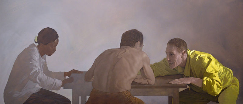 Guillaume Bresson in We Paint ! (group show), Beaux-Arts de Paris