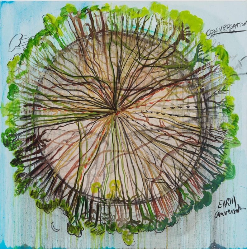 Fabrice Hyber. Sous la forêt, des vies - Domaine de Chaumont-sur-Loire