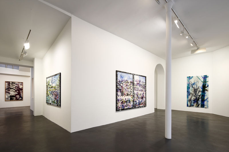 Exhibition view of Là bas... toi, Galerie Nathalie Obadia, Paris, 2019