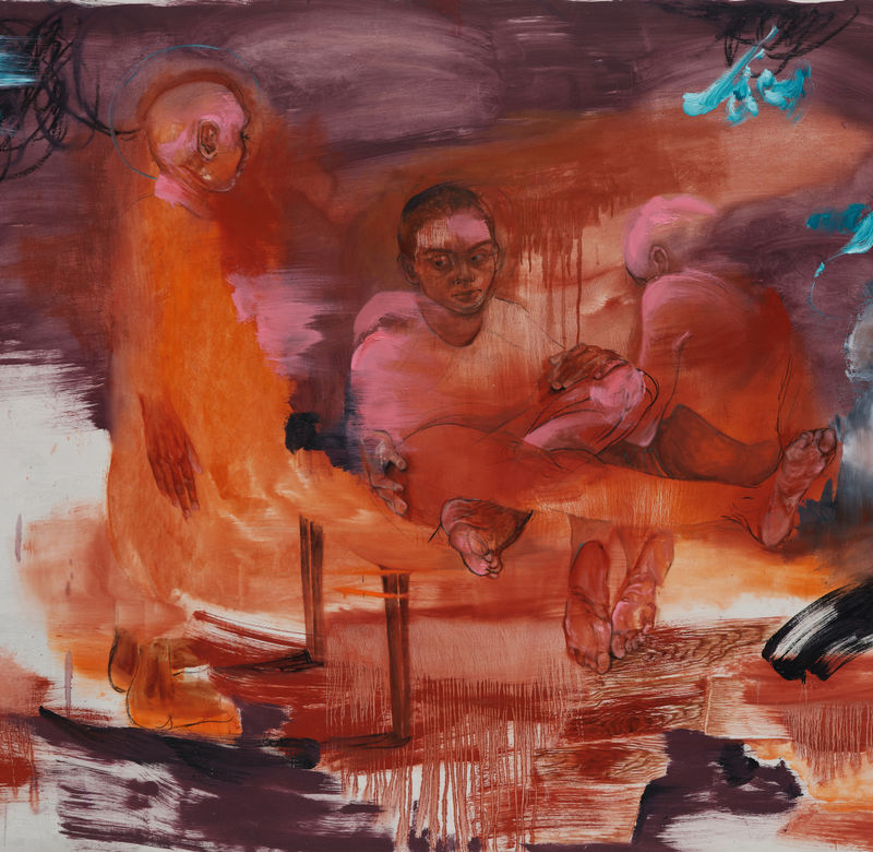 White Heat (Incandescence) (detail), 2025