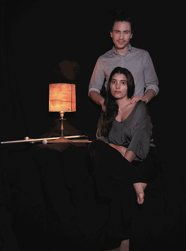 LUNI DUO, Lucie Göckel (violoncelle et voix) et Lenni Torgue (vibraphone, voix)