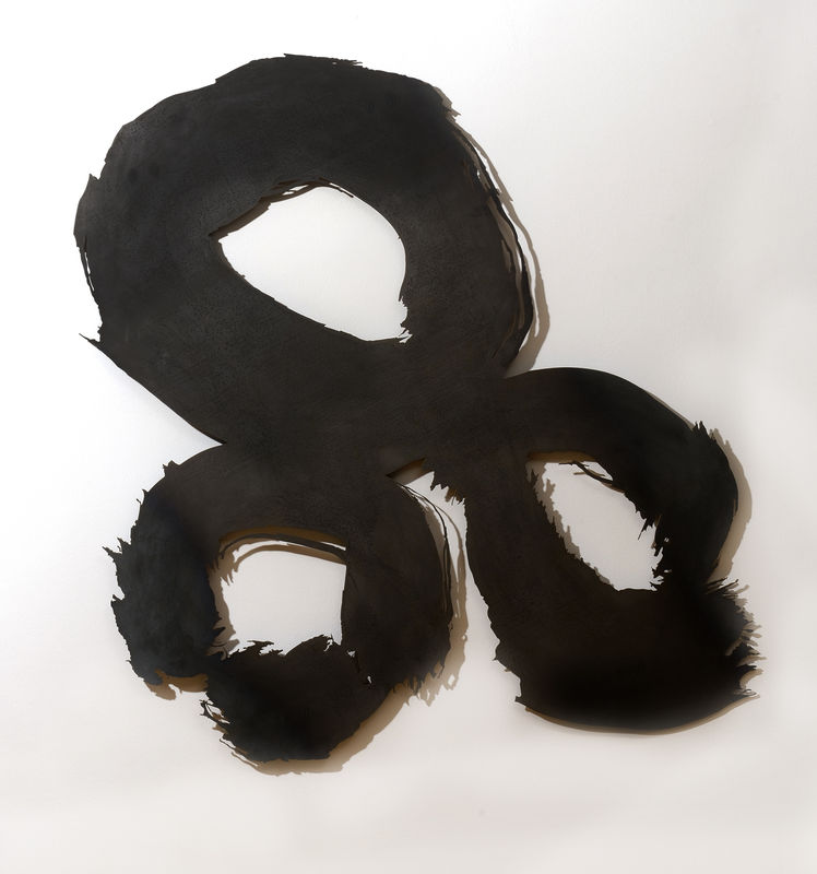 MIKE BERG Believing In Impossible Things, 2009 Iron 125x90 cm