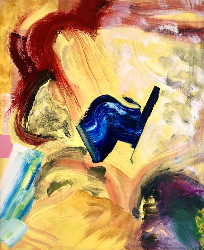 Under Blue; Under Grey - Awaiting the Break of Day, 2023 by Belinda Smith