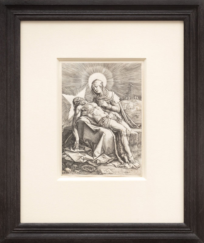 Pietà, Hendrick Goltzius, 1596