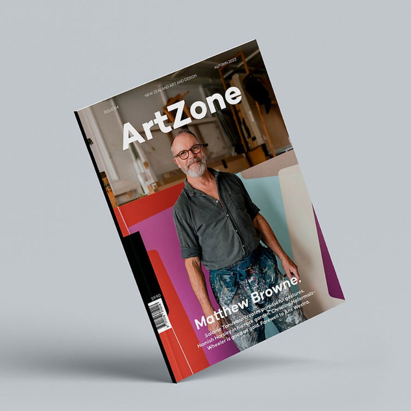 Matthew Browne in the latest issue of ArtZone