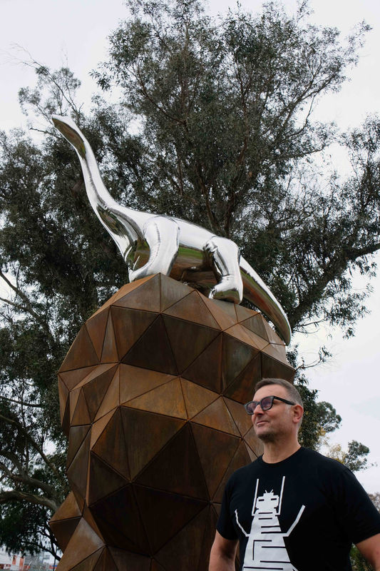 A Dinosaur At The Edge Of Imagination - Gregor Kregar’s Boom Boom