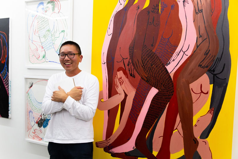 Portrait of artist Jeffrey Cheung