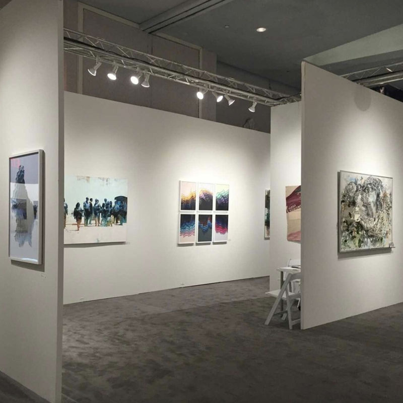 Installation image from the Hashimoto Contemporary booth at Miami Project 2015