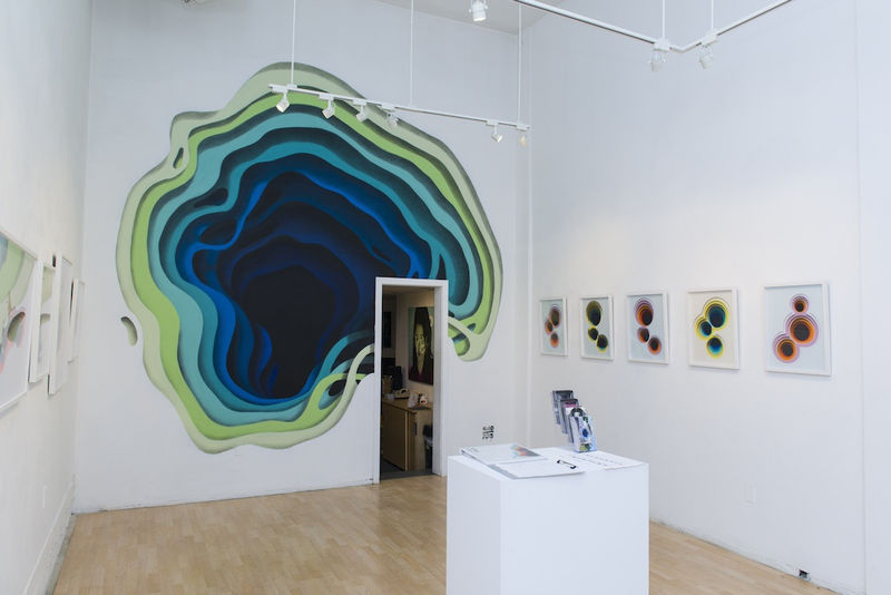 Installation view of 1010 'Limbus' 2015