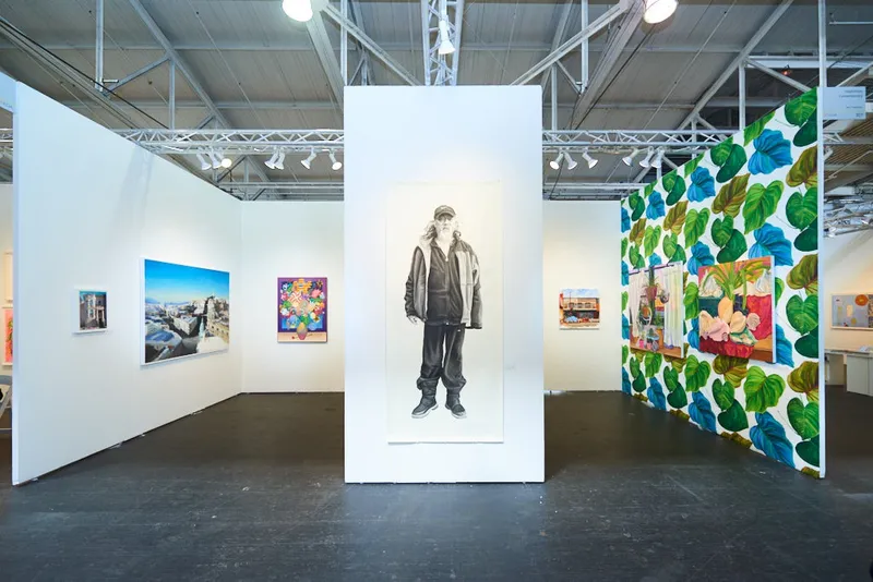 Art Market San Francisco installation