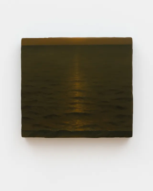 Sarah Schlesinger, "View", 2026, Oil on panel, 9 x 10 inches (22 x 25 cm)