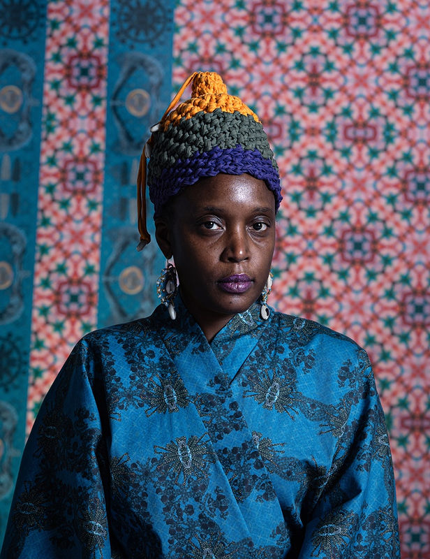 Portrait, Adama Delphine Fawundu, 2024.