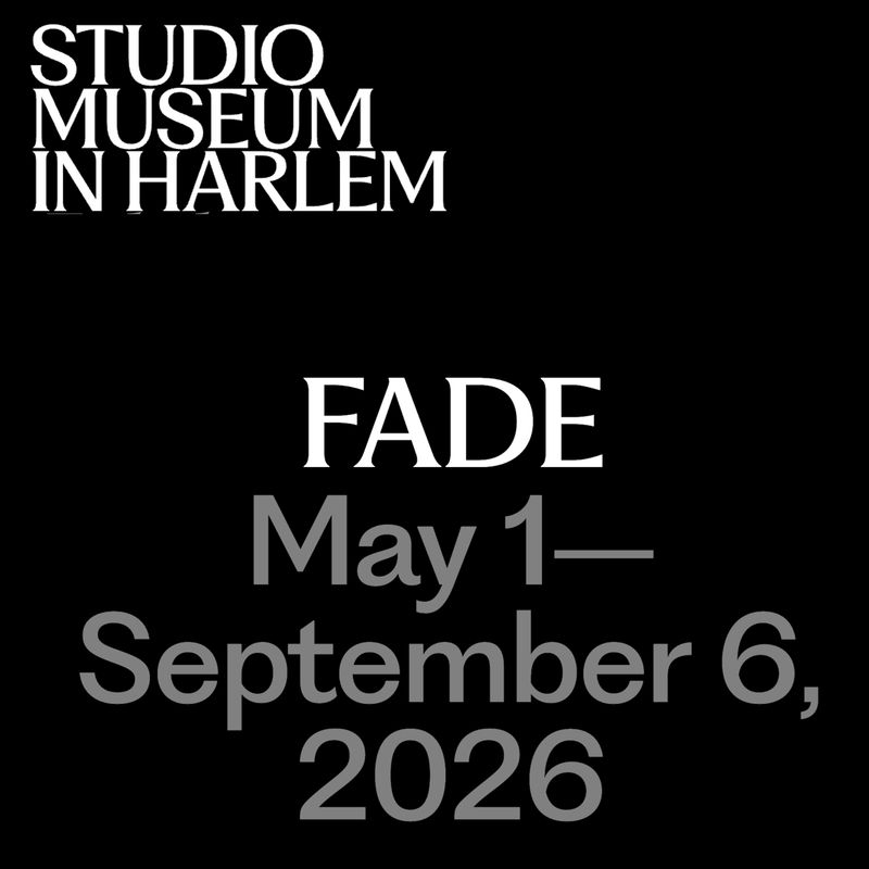 fade, The Studio Museum in Harlem