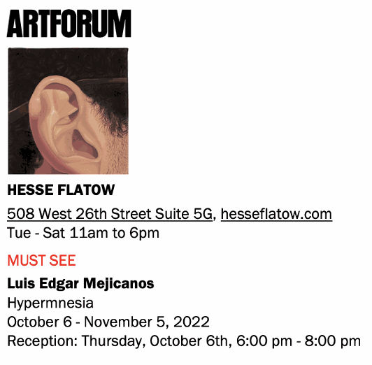 Artforum: Must See