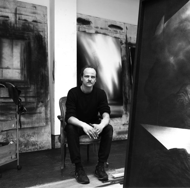 Kevin Vanwonterghem in his studio