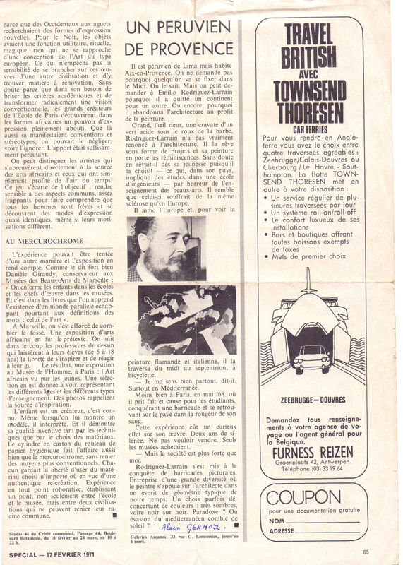 Un Peruvien de Provence