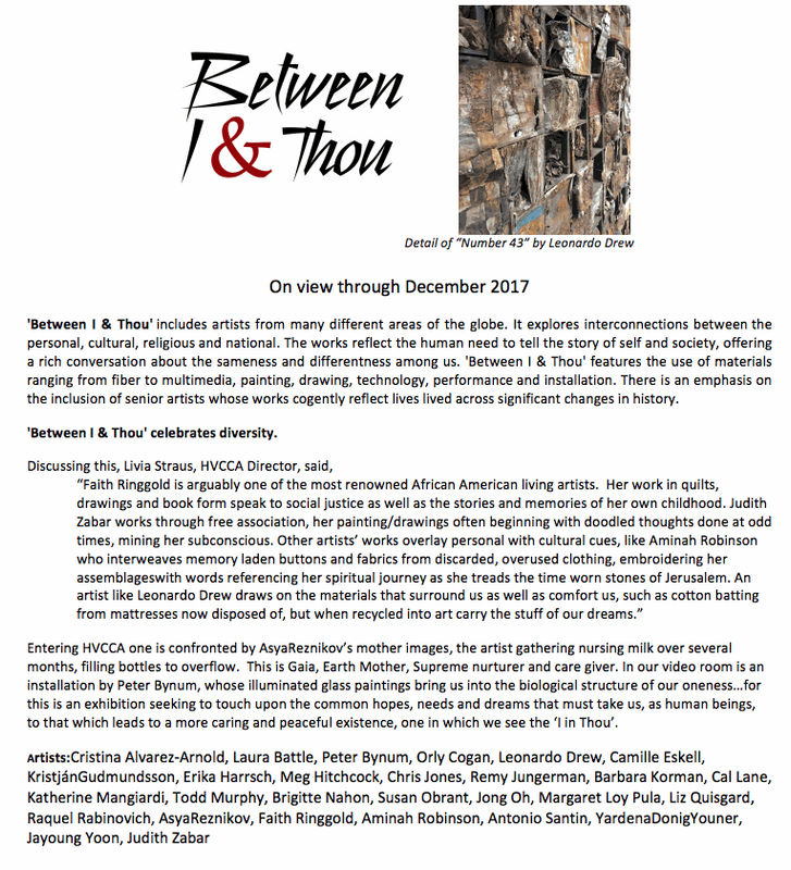 'Between I & Thou,' Hudson Valley Center For Contemporary Art