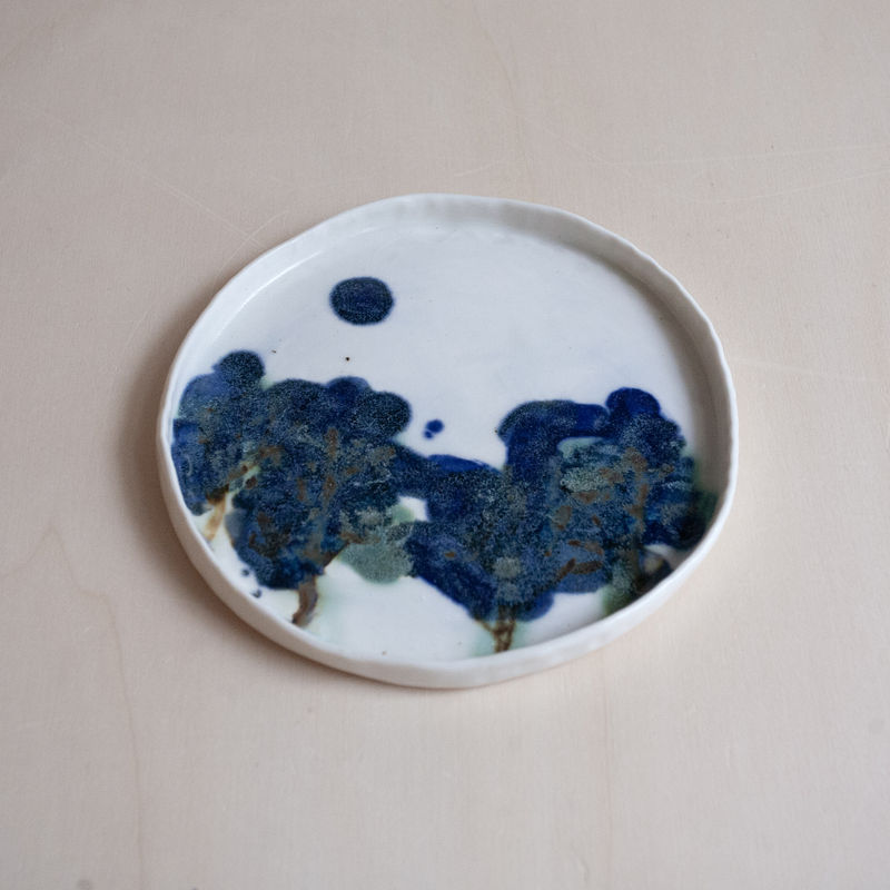Haruka Matsuo - Forest Night Palette Plate (S)