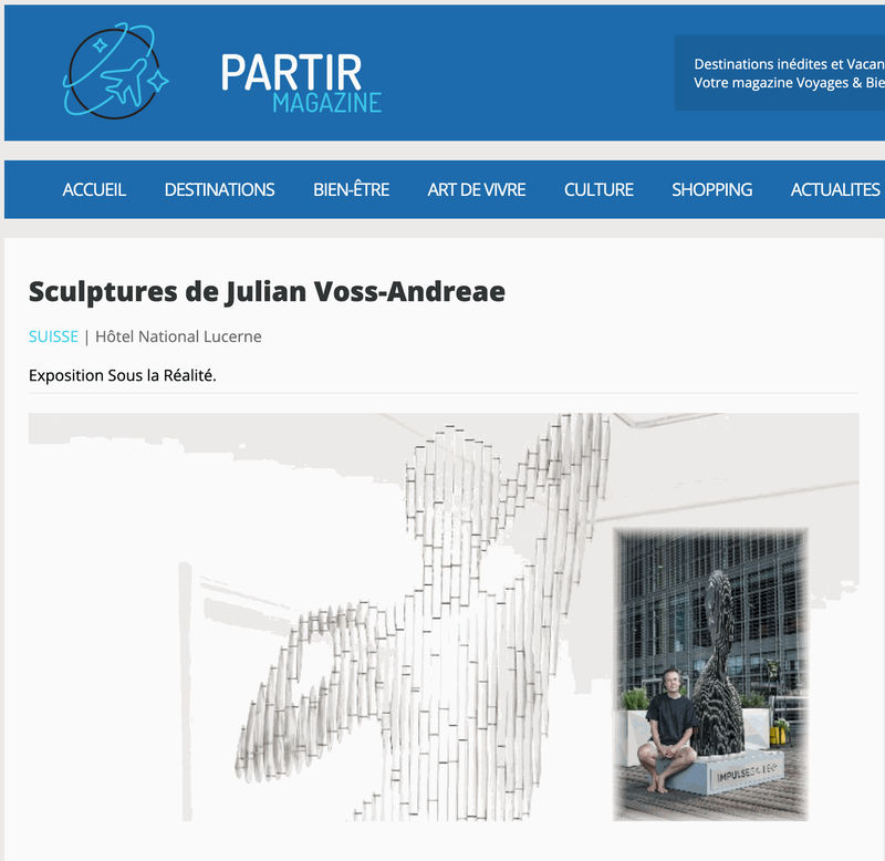 Sculptures de Julian Voss-Andreae
