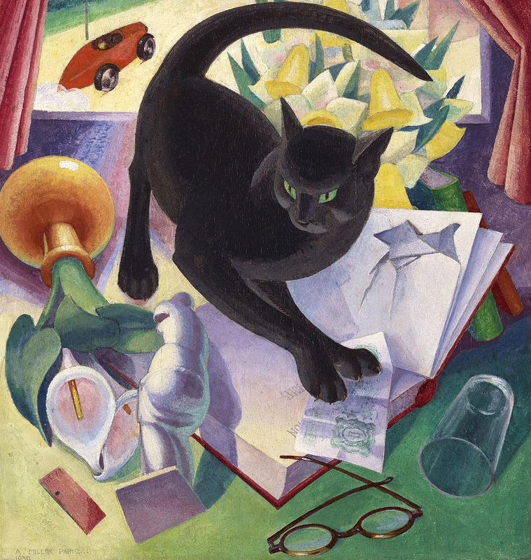 Agnes Miller Parker, The Uncivilised Cat, 1930. The Fleming Collection. Photograph: John McKenzie