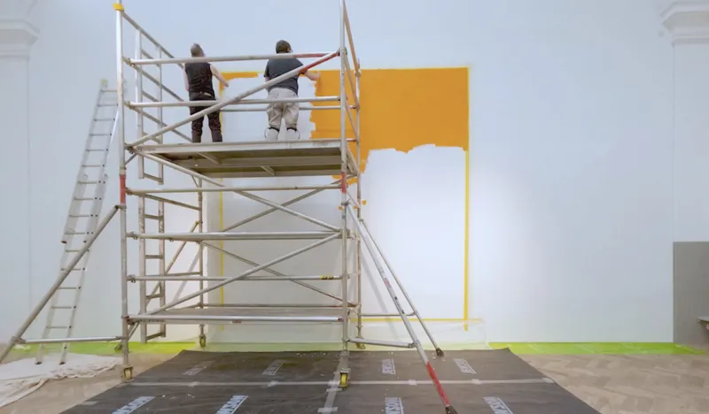 Callum Innes | INSTALLING FOUR at INGLEBY, EDINBURGH