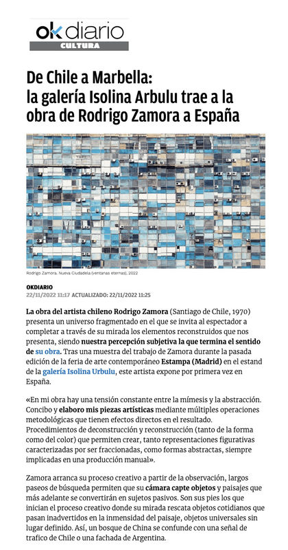 De Chile a Marbella - Rodrigo Zamora