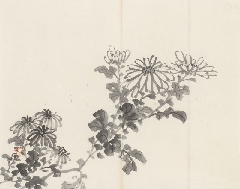 Malerei, Tuschebilder der Edo- und Meiji-Zeit