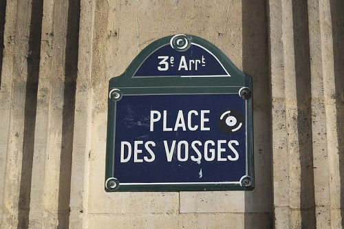 Place des Vosges, JB Blunk, Goshka Macuga and Patricia Treib