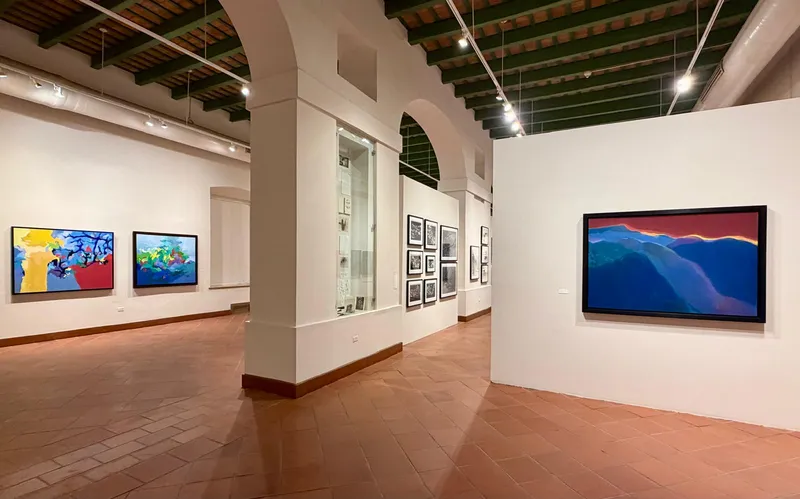 Carmelo Fontánez La abstracción del paísaje- The Abstraction of the Landscape, Museo de las Américas, Puerto Rico