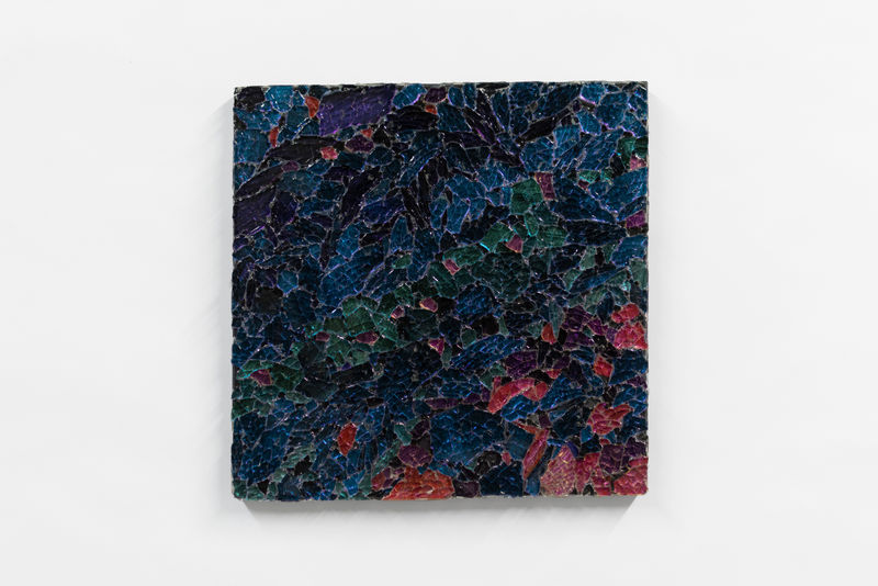Alteronce Gumby, Callisto, 2019, 30,5 x 30,5 cm, Glass on panel