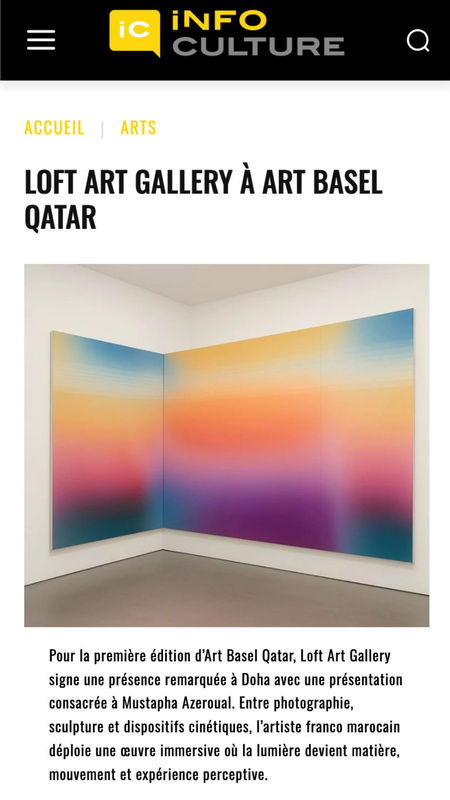 LOFT ART GALLERY À ART BASEL QATAR