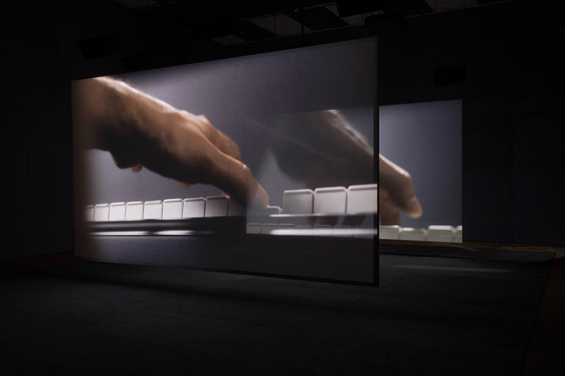 Exhibition view: Anri Sala, Ravel Ravel Interval, 2017 OUT OF THE BOX, 10 June to 19 November 2023, Schaulager® Münchenstein/Basel, photo: Gina Folly, Basel